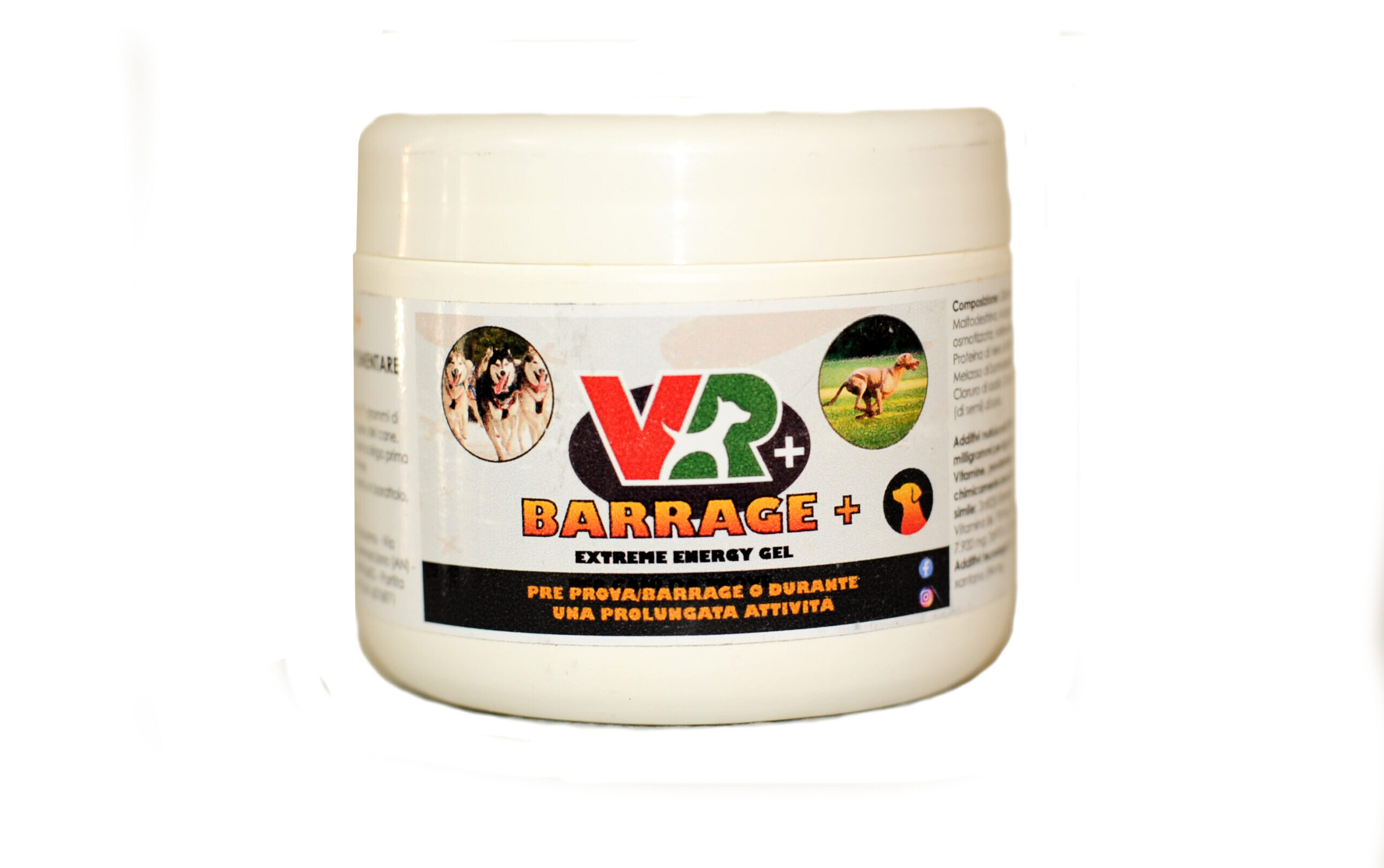 BARRAGE+ EXTREME ENERGY GEL - Per prova/barrage o durante una prolungata attività