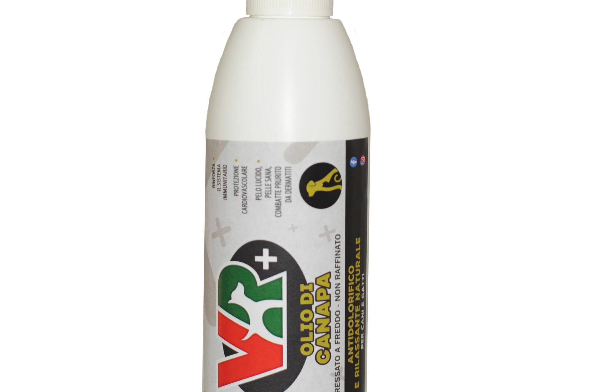 OLIO DI CANAPA – Antidolorifico e rilassante naturale per cani e gatti