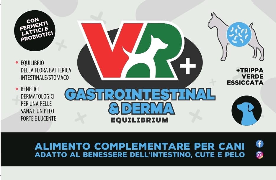 GASTROINTESTINAL & DERMA - Alimento adatto al benessere dell'intestino, cute e pelo