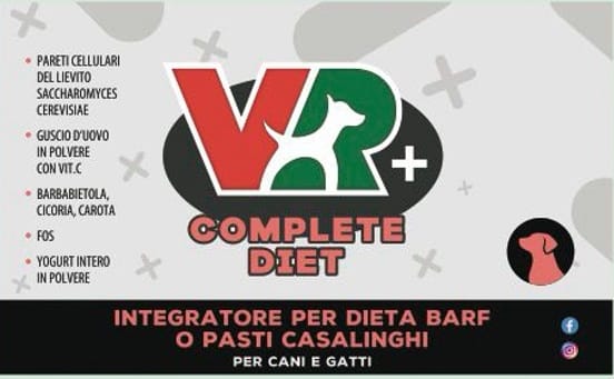 COMPLETE DIET/FOOD Alimento complementare per cani